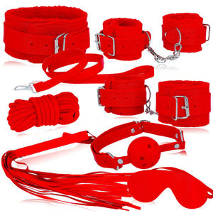 Bestseller Bdsm <span class=keywords><strong>Bondage</strong></span> Pak 7-delige Leren Seksspeeltenset Harige Fixatie Set Voor Volwassen Koppels Sm Seksspellen Producten - Product Image 1
