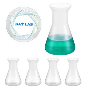 ขวดพลาสติกทรงกรวย Erlenmeyer ขวดเคมีอุปกรณ์ห้องปฏิบัติการชีวภาพ - Product Image 2