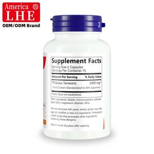 Suplemento de Tribulus de Marca Privada, 150 Cápsulas para Hombres, Apoyo a la Función de la Salud, Cápsulas de Tribulus - Product Image 3