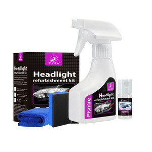 Líquido de reparación de faros de coche NIKO sin lijado para faros amarillentos y envejecidos, agente de restauración y brillo rápido. - Product Image 1