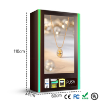 Kiosco Inteligente con Pantalla Táctil Integrada de 32 Pulgadas, Gestión Basada en la Nube con SDK, 4G LTE/Wi-Fi, Pago sin Efectivo con Código QR, Capacidad para 135