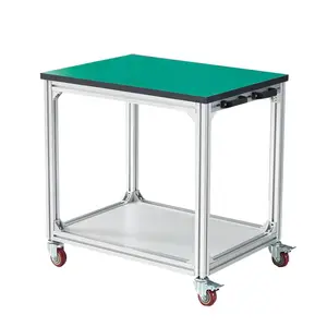 Langle, superventas, mesa de fábrica, banco de trabajo fijo Esd personalizado, banco de trabajo ajustable de mesa, estación de trabajo personalizada