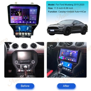 Carplay Android <span class=keywords><strong>13</strong></span> Tự Động Stereo Cho Ford Mustang 2015 2020 Đa Phương Tiện Máy Nghe Nhạc Xe GPS Navigation Đầu Đơn Vị Điện Tử Hiển Thị - Product Image 2