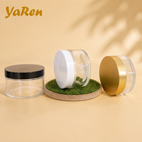 Nouveau pot en verre pour crème de 200 ml, grande capacité, flacon cosmétique vide, pots à crème de 100 g, 120 g, 150 g, 200 g
