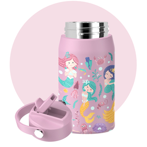 Custom Diegin Insulated Vacuum Stainless Steel <b>Flask</b> Portable School Kids Water Bottle With Straw - Product Image 6