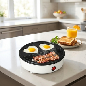 Mitcmolard Mini Sartén Eléctrica Portátil Multifunción 2026, Antiadherente, <span class=keywords><strong>para</strong></span> Huevos, Filetes, Desayunos y Sándwiches - Product Image 1