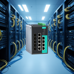 โมกซ่า EDS-G509-T กิกะบิตแมเนจสวิตช์ 9 พอร์ต อุปกรณ์เชื่อมต่ออีเธอร์เน็ตอุตสาหกรรม - Product Image 3