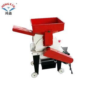 เครื่องบดฟาง HONGXIN 700 กก./ชม. เครื่องยนต์ไฟฟ้าสำหรับแปรรูปอาหารสัตว์ - Product Image 1
