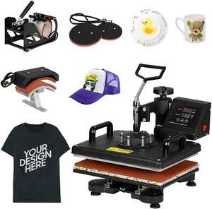Heat Press <b>Machine</b> 10 in 1 Sublimation Heat Transfer T-shirt <b>Printing</b> <b>Machine</b> - Product Image 1
