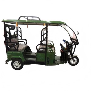 Triciclo eléctrico tuk-tuk de 60 V/72 V y 1200 W, económico, de China, para 6 pasajeros, para taxis. - Product Image 2