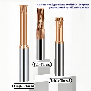 Độ Chính Xác Cao <span class=keywords><strong>CNC</strong></span> Chủ Đề Nhà Máy Cho Mịn Cắt Thép Hợp Kim Thép Nhôm Tùy Chỉnh OEM Duy Nhất/Thứ Ba/Đầy Đủ Ren Tread - Product Image 3