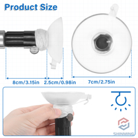 Ampoule de plafond haute télescopique longue portée 3 en 1 de 12 pieds et paniers d'enlèvement de lumières encastrées changeur de ventouse