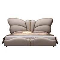Luxuriöses Gepolstertes Verstellbares Bett mit Stauraum Modernes Kingsize-Softbett Italienisches Luxus-Design Großhandel