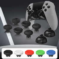 Lot de 8 capuchons de poignée de pouce pour manette de jeu PS5/PS4/Xbox/Switch Pro/PS5 Edge Controller anti-dérapant couvre-bâton de remplacement pièces de réparation