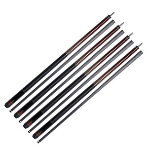 Cueelf Taco de carbono profesional Diseño de incrustaciones de madera maciza de lujo Taco de billar Ebony con <span class=keywords><strong>cocobolo</strong></span> - Product Image 2