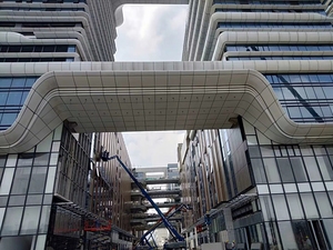 Contemporary Aluminum Alloy Curtain <b>Wall</b> <b>Panels</b> Anodized Surface for Building Exterior Applications - Product Image 1