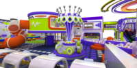 Aire de jeux multifonctionnelle pour enfants de 450 m², trampoline, toboggan, fosse à balles Mario, fosse à sable, aire de jeux intérieure, fabrication directe en usine, personnalisable