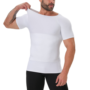 Camiseta de Compresión SYPDX01 para Hombre, Moldea la Figura, Controla el Abdomen, Disimula la Ginecomastia, Faja Reductora, Camiseta Interior Adelgazante, Corsé para Hombre - Product Image 2