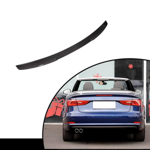 Alerón Trasero de Fibra de Carbono para Maletero de Coche para Audi <span class=keywords><strong>A3</strong></span> <span class=keywords><strong>Quattro</strong></span> <span class=keywords><strong>S</strong></span> <span class=keywords><strong>Line</strong></span> S3 Convertible de 2 Puertas 2014-2019 - Product Image 1