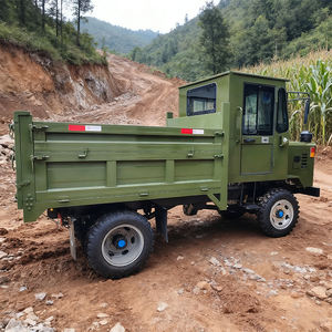 Véhicule tout-terrain diesel à déchargement automatique pour travaux d'ingénierie, véhicule de chargement de <span class=keywords><strong>béton</strong></span> pour la construction routière, camion minier de type bas - Product Image 1