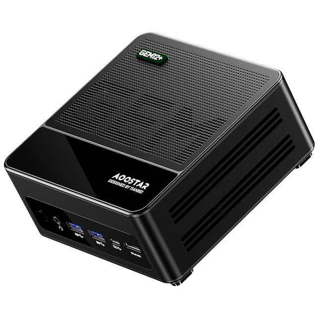 Business Mini PC Desktop Computer AMD Ryzen 7 8845HS OCuLink 2x DDR5 2x PCIe Win11 WiFi6 Office Portable Computer Octa-core