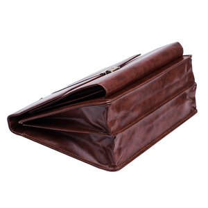 Cuero <span class=keywords><strong>de</strong></span> la Pu bolsas <span class=keywords><strong>de</strong></span> viaje marrón bolso <span class=keywords><strong>de</strong></span> los hombres <span class=keywords><strong>de</strong></span> negocios <span class=keywords><strong>abogado</strong></span> maletín - Product Image 5