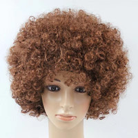 Ventes directes d'usine Afro tresse perruque bal masqué habiller les fans cheveux drôle drôle Clown coloré tresse perruques