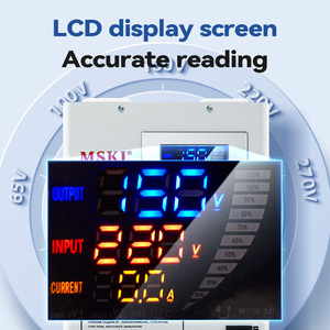 Tmr điều chỉnh điện áp 1KVA 2KVA 3KVA 4KVA 5KVA 10KVA 15kVA 20kva ổn định AVR tự động treo tường điện áp LCD/LED hiển thị - Product Image 5