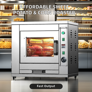Máquina Comercial para Asar Camote y Maíz, Automática, Eléctrica/a Gas, <span class=keywords><strong>de</strong></span> Acero Inoxidable, para Hoteles, Cafeterías y Uso Doméstico, Usada, a Bajo Precio - Product Image 3