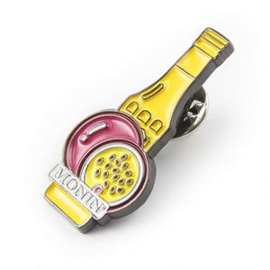 Fabricantes diseñan su propio logotipo, pin metálico, insignia rígida, pin de solapa suave de anime, sin mínimo, pines de esmalte personalizados al por mayor - Product Image 6