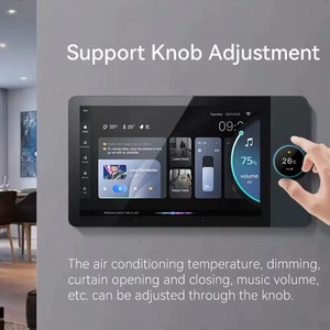 Tuya không dây nhà thông minh ZigBee Gateway Alexa điều khiển bằng giọng nói 4-inch cuộc sống thông minh trung tâm bảng điều khiển màn hình cảm ứng - Product Image 6