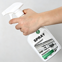 Pulvérisateur à gâchette en plastique PP personnalisé 28/400 28/415 28/410, pompe pulvérisatrice à mousse pour le nettoyage domestique