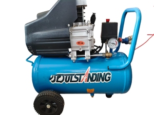 เครื่องอัดอากาศแบบพกพา Xinwang 1.5kW 2HP ไร้เสียงรบกวน ความจุถัง 24 ลิตร ระบบขับเคลื่อนโดยตรง ปริมาณลม 5 CFM ความเร็วรอบที่ไม่มีโหลด 1500 รอบต่อนาที เพื่อประสิทธิภาพสูงสุด - Product Image 4