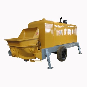 Nhà máy cung cấp 70m3/h Công suất DIESEL bê tông dòng bơm giá Trailer gắn BƠM BÊ TÔNG cho xây dựng - Product Image 1