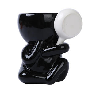 Exquisite Table Decoration <b>Candle</b> Holder Handle Aroma burner Multi-color Ceramic Essential <b>Oil</b> Incense burner Wax Melter - Product Image 1