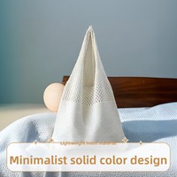 Nouveau Sac à bandoulière pliable en tissu de coton tissé et polyester, style décontracté coréen, grande capacité, pour femme