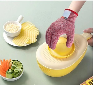 High Quality Cutting Resistant Leather Gloves Anti-Static Disposable Safety Gloves for Garden Work Custom Sizes Available - Product Image 3