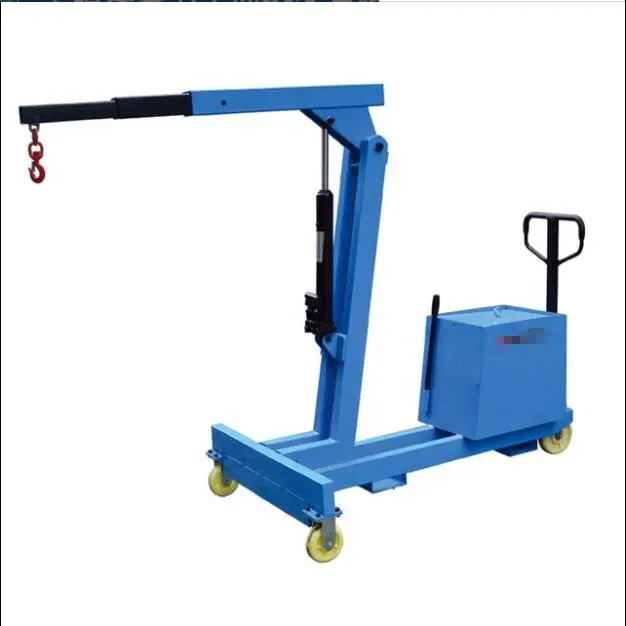 Cần Cẩu Di Động Nhỏ Gọn 100Kg 500Kg 1000Kg Pickup Portable Jib Mini Crane Nâng Cần Cẩu Khác Máy Mini Palăng Điện Cho Xây Dựng Nhà