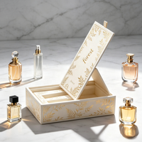 Innovador Envase de Perfume en Aerosol para Hombre, Caja de Regalo con Impresión Personalizada, Diseño de Tapa Abatible de Cartón Plegable, Lujo Personalizado