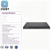 Commutateur LAN 10G 54 ports H3C S6520X-54HF-HI POE QoS SNMP en stock