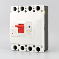 Disjoncteur à courant résiduel de boîtier en plastique série CMDM3L Ue (V) AC402 avec capacité de coupure Icu 65/Ics 42 et courbes B/C/D