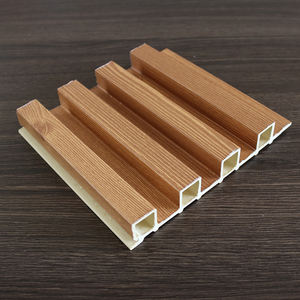 Paneles decorativos de pared impermeables <span class=keywords><strong>Panel</strong></span> de pared estriado Paneles Wpc - Product Image 4