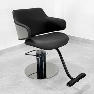 Silla de Peluquería de Cuero Zxm, Muebles de Estilismo para Salón de Belleza, Sillas de Barbería para Estilistas - Product Image 1