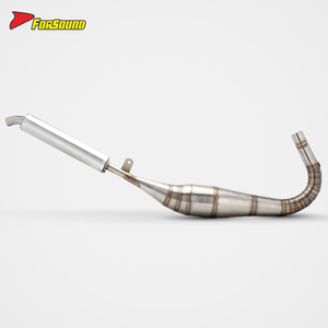 Escape para Yamaha TZR 125 1987-1997, 2 Tiempos, Power Surge 125cc, Acero Inoxidable, Cuello Recto, Alta Temperatura, 3TY 4DL 4FL para TZR - Product Image 1