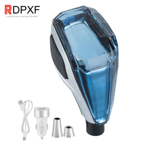 Pour Toyota, Mazda, Mitsubishi, modification de véhicule, pommeau de levier de vitesses en cristal LED, poignée de transmission, accessoires de voiture. - Product Image 1
