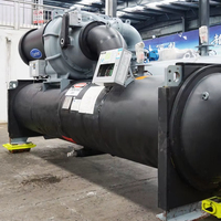 Refroidisseur centrifuge commercial d'occasion 2982KW R134a, système HVAC, unité de refroidissement industrielle grande capacité