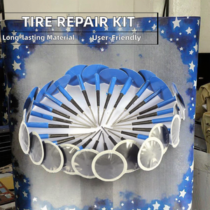 Kit de réparation de <span class=keywords><strong>pneus</strong></span> de voiture 24 pièces/ensemble, film de réparation de <span class=keywords><strong>pneus</strong></span>, outil manuel, film de réparation à froid intégral <span class=keywords><strong>pour</strong></span> <span class=keywords><strong>machine</strong></span> à coudre en caoutchouc - Product Image 3