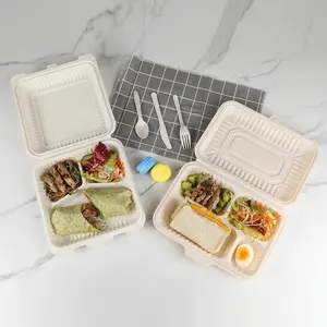 Bio-degradable Disposable Takeaway Food Container