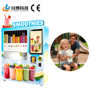OEM ODM Manufacture Factory Card Cash Coin Payment Full Automatic Touchscreen Compressor Cooling <b>Remote</b> Vending Machine - Product Image 3