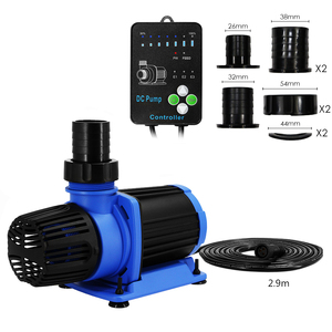 Controllable Marine Freshwater Fish Tank DC Aquarium Sump Amphibious Pump Inline Submersible Filter Circulation Return Pump